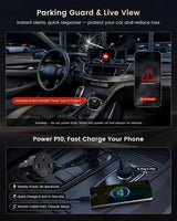 ATOTO P1025M2M 10.25" QLED Android Car Stereo 8GB+128GB, CarPlay Screen for Car, Wireless CarPlay & Android Auto, Built-in Front & Cabin DVR Cam, AI, Parking Monitor, 4G/Wi-Fi/BT/USB