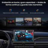 ATOTO AC-HN9FR Dashcam Frontal AHD 1080p para Coche, 30fps, Visión Nocturna Starlight, WDR, Gran Angular 136°, G-Sensor, Modo Parking, Grabación en Bucle, Reproducción de Ruta GPS – Solo Serie V10