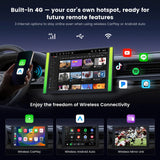 ATOTO A7G225PKL 12.5” Android Double DIN Car Stereo, Wireless CarPlay & Android Auto, AI Driving Alert & Geolocation Awareness, Car Location Tracking, 4G LTE, Parking Guard, Hi-Fi DSP 4V Pre-Out, EdgeFit Design