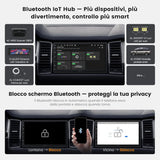 ATOTO S84G2B7P 7" Autoradio Android 2 DIN, CarPlay e Android Auto Wireless, DSP Hi-Fi con Pre-Out 4V, Chat IA, Tracciamento GPS, WiFi/Bluetooth/USB, 4G+64G