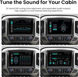 ATOTO S8LSLD10ADM 10.1" Android Car Stereo for Chevy Silverado 1500 2014–2018, Silverado 2500HD 2015–2019 & GMC Sierra, Wireless CarPlay & Android Auto, 4G LTE, QLED Display, DSP, GPS Navigation