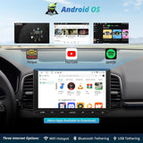ATOTO A5LG211T 10.1" 2 Din Bluetooth Vehicle Radio with Wireless CarPlay & Android Auto, OBD2 Scanner, IPS Touchscreen, GPS Navigation, 24-Band EQ DSP, WiFi/BT/USB, 2G+32G, FM/AM