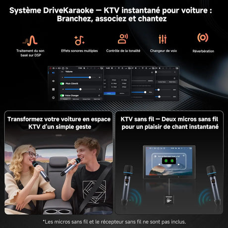 ATOTO V10G211OC 10" Autoradio 2DIN Android, 6GB+128GB, Bluetooth 5.4/Wi-Fi, CarPlay & Android Auto sans fil