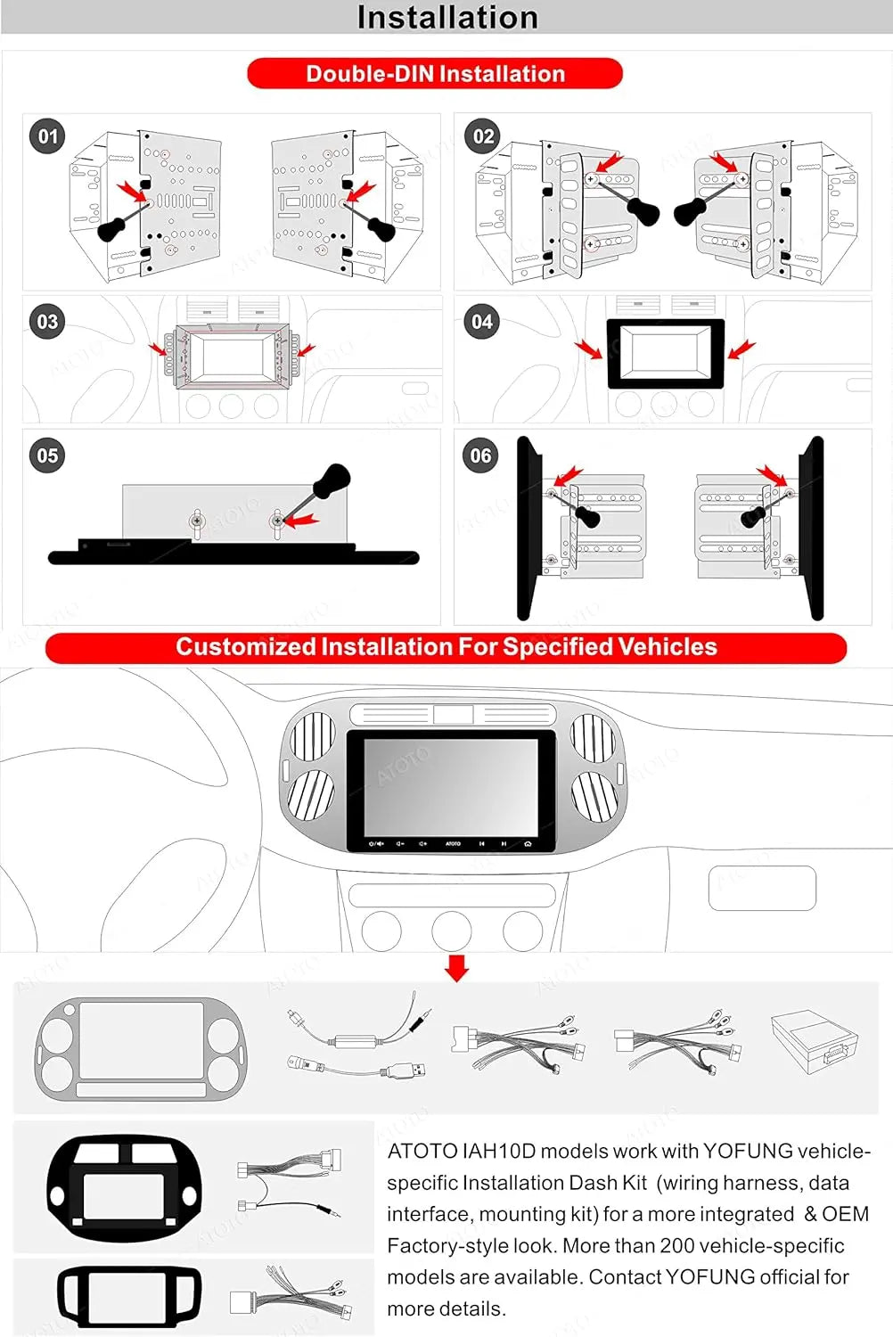 ATOTO S8G2114PM 2nd Gen Android Car Stereo with 10.1" QLED Display, Dual Bluetooth and Wi-Fi, Speed Compensated Volume Control, 6 Touch Gestures, and USB Tethering
