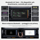 ATOTO S84G2D7PB 7" 2 DIN Android Car Radio, Wireless CarPlay & Android Auto, Agentic AI, Ambient Lighting, Emergency Crash Alert, Parking Surveillance, Hi-Fi DSP with 4V Pre-Out