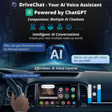 ATOTO A6G2A7PF Autoradio 2 DIN 7 Pouces avec Caméra de Recul, Android, CarPlay & Android Auto sans Fil, Double Bluetooth, WiFi/BT/USB Tethering, Entrée HD LRV, 2G+32G