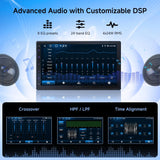 ATOTOEXCEL A5L 7" Android Double Din Car Stereo with Bluetooth OBD2, View Real-time Vehicle Data, AI Driving Assistant Powered by ChatGPT 5.2, TrackHU GPS Tracking, Wireless CarPlay Android Auto