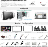 ATOTO A6OP07APF 7" Double Din Car Stereo, Wireless CarPlay & Android Auto, Dual Bluetooth, WiFi/BT/USB Tethering, HD LRV, 2G+32G, Compatible with Vauxhall Astra/Vivaro/Zafira