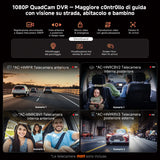 ATOTOEXCEL V10 Autoradio 2 Din Android 7" QLED, Karaoke in Auto, Registrazione Simultanea a 4 Telecamere, 4G SIM/Wi-Fi/USB Tethering, aptX HD Bluetooth, DSP Audio 7.1.2, IA Agentica