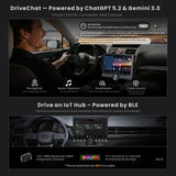 X10 10.1 inch Knob Single DIN & Double DIN Car Stereo, with Passenger Entertainment Screen, AI Vision