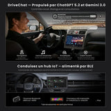 ATOTO X10DG2B7E Autoradio 2 DIN 7 Pouces, QLED, 8+128G, Microphone Double et Entrée Caméra, CarPlay & Android Auto sans fil, 4G LTE, Assistant vocal IA, Suivi GPS, DAB, Bluetooth, LRV, Entrée HDMI