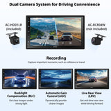 ATOTO S8G2C74MS 7" 2 Din Android Autoradio con Retrocamera, 4G LTE Integrato, Wireless CarPlay & Android Auto, QLED Touchscreen, 8-Core 4G+32G, WiFi/BT/USB Tethering, Doppio BT