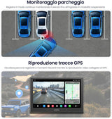 ATOTO AC-HN9RRV3 Telecamera Posteriore AHD 1080p 30fps, 134° Grandangolo, Visione Notturna Starlight, IP67, Sensore G, Parking Mode, Loop Video, Solo Serie V10
