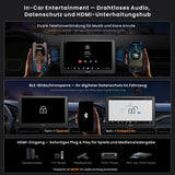 ATOTO X10DG211E 10" 2 DIN Autoradio Android mit DAB+, 8+128G Speicher, 4G LTE, KI-Sprachassistent, Kabelloses Carplay &amp; Android Auto, Dual-Mikrofon, Bluetooth &amp; Kameraeingang, 36-Band EQ, HDMI-Eingang