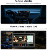 ATOTO AC-HN9CBV1 Telecamera Abitacolo, Rivolta Indietro (Montata Davanti), AHD 1080p 30fps, Visione Notturna Starlight, Grandangolo 135°, Modalità Parcheggio – Solo per Serie V10