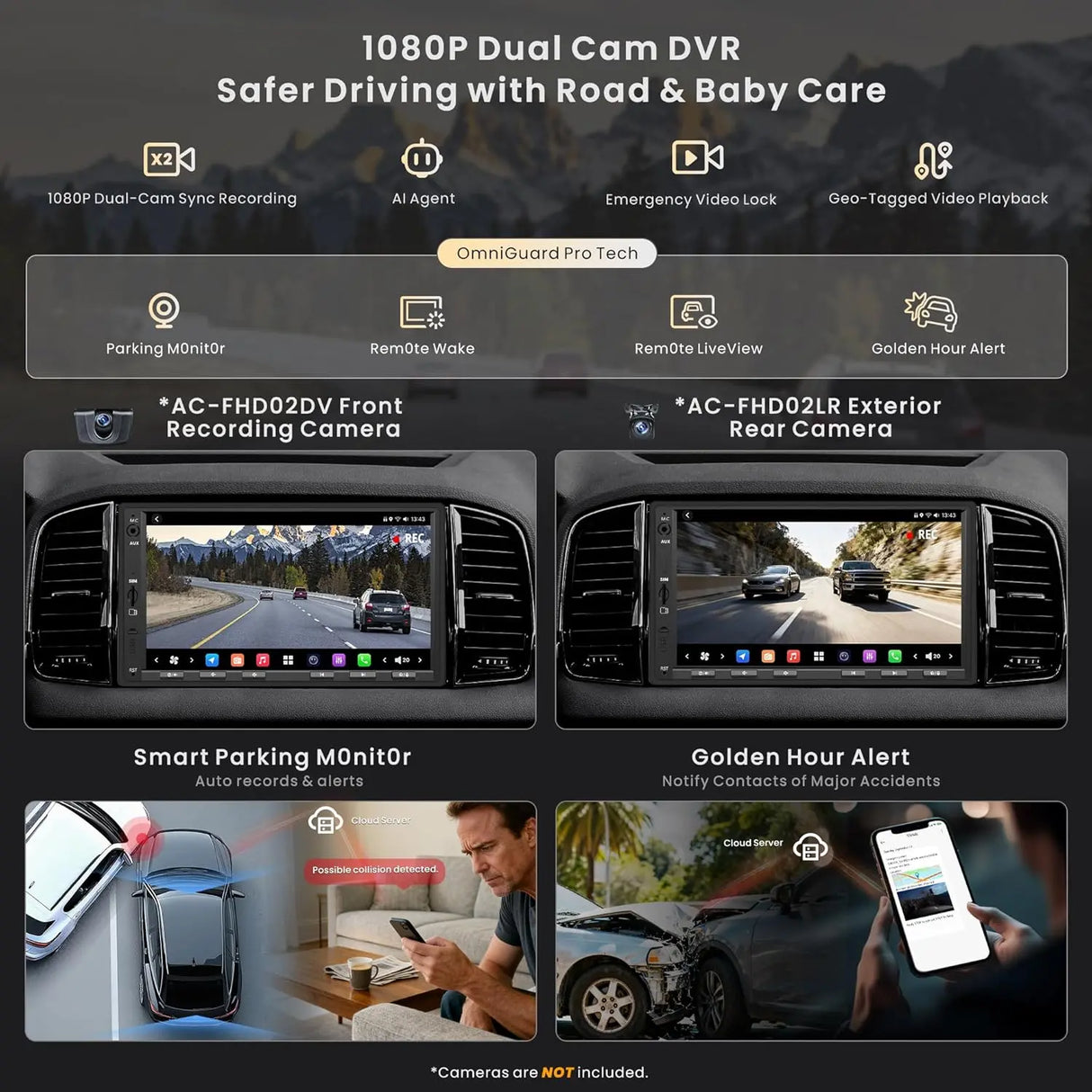 ATOTO X10G2A7E 7" Double Din Head Unit Android In-Dash Navigation, 8+128GB, ChatGPT AI Assistant, 4G LTE, Wireless CarPlay & Android Auto, Dual Phone Connection, Bluetooth