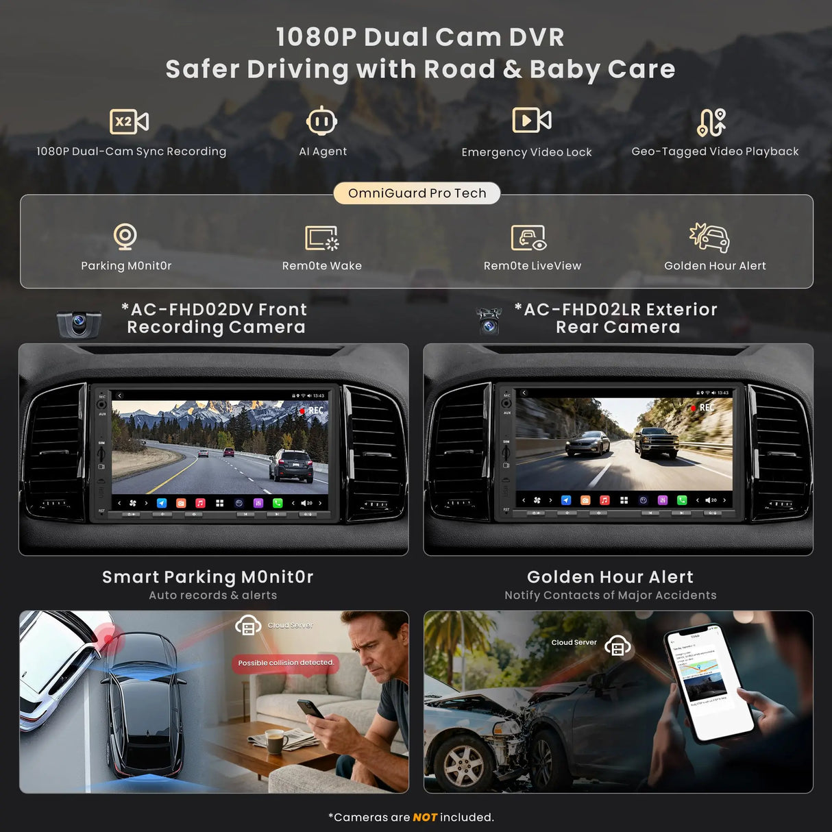 ATOTO X10G2A7E 7" Android Double DIN Car Stereo with Integrated Navigation, 8+128G, ChatGPT AI, 4G LTE, Wireless CarPlay & Android Auto, Dual Phone Connection & Bluetooth