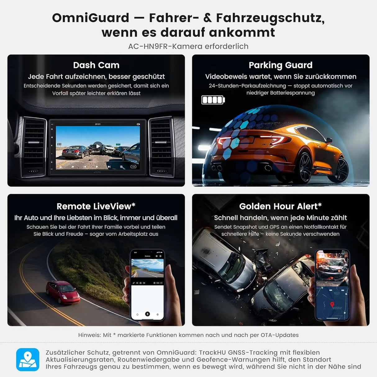 ATOTO S84G2B7P 7" Doppel-DIN Android Autoradio, Kabelloses CarPlay & Android Auto, Hi-Fi DSP mit 4V Pre-Outs, KI-Chat, GPS-Tracking, WiFi/BT/USB, 4GB+64GB