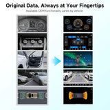 ATOTO AC-ADSX10 ADS Protocol Decoder Wiring Harness for X10 Series Car Stereo: Retain Functions, Real-Time Data, Stable Transmission, Plug & Play (Requires ADS-MRR/MRR2)