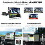 ATOTO 9" Portable Car Stereo with QLED Touchscreen, Wireless/Wired CarPlay & Android Auto, 2GB+32GB, ChatGPT AI, Fast Boot, 1280x720p Display