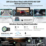 ATOTO F7WE 5inch Single Din Car Stereo Receivers, Wireless CarPlay & Wireless Android Auto, Bluetooth 5.3 IPS Touch Screen Car Radio &DBEF Tech, FM/AM/USB, Phone Link, Voice Assistant, F7G1A5WE-2024