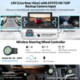 ATOTO F7WE 5inch Single Din Car Stereo Receivers, Wireless CarPlay & Wireless Android Auto, Bluetooth 5.3 IPS Touch Screen Car Radio &DBEF Tech, FM/AM/USB, Phone Link, Voice Assistant, F7G1A5WE-2024