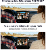 ATOTO AC-HN9CBV1 Telecamera Abitacolo, Rivolta Indietro (Montata Davanti), AHD 1080p 30fps, Visione Notturna Starlight, Grandangolo 135°, Modalità Parcheggio – Solo per Serie V10