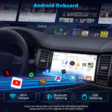 ATOTO A5LG2A7T-S04 Autoradio Android 2 DIN 7 Pulgadas con CarPlay Inalámbrico y Android Auto Inalámbrico, OBD2, EQ 24 Bandas, 2GB+32GB, WiFi/BT Tethering, FM/USB/TF