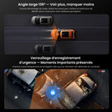 ATOTO AC-HN9FR Caméra Dash Avant AHD 1080p, 30fps, Vision Nocturne Starlight, WDR, Grand-Angle 136°, G-Capteur, Mode Parking, Enregistrement en Boucle, Lecture Trace GPS, Série V10