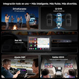 ATOTO V10G211OC 10 Pulgadas Android Radio Coche 2DIN, 6GB+128GB, Bluetooth 5.4/Wi-Fi, CarPlay y Android Auto inalámbricos