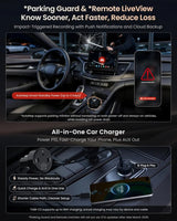 ATOTO P10 9” Portable Carplay Screen, AI Agent Android Car Stereo, with Front/Back/Cabin DVR Cam & OBD, AI Vision, Re-Mote Live View, Gloden Hour Alert, 4G LTE, 8G+128G, Wireless CarPlay & AA