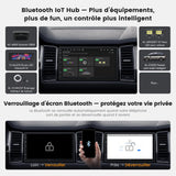 ATOTO A7G2B7PKL-S04 7" QLED Autoradio 2 DIN Android, 4G LTE/WiFi, CarPlay & Android Auto sans fil, DSP HiFi 4V avec Sortie Optique/Coaxiale, GPS Tracking, IA DriveChat, OBD2 Inclus