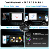 ATOTO CarWave CB6 Magic AI Box - Wireless CarPlay & Android Auto, Android 13 OS, 8-Core, 8G+128G, Car Streaming Video Box for Netflix, Spotify, 4G LTE, WiFi, Dual Bluetooth, OBD II, microSD, OTA, Gray