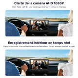 ATOTO AC-HN9CBV2 Caméra Intérieure Frontale, AHD 1080p, Grand Angle 135°, Vision Nocturne Starlight, Enregistrement en Boucle, Mode Parking, Série V10