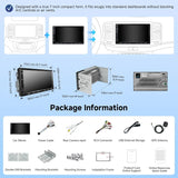 ATOTO A5LG2A7T 7" Double Din Car Stereo, Android, Wireless CarPlay & Android Auto, Bluetooth, GPS Tracking, 2G+32G, Wi-Fi/BT/USB Tethering, 24-Band EQ, FM/AM, TF Card