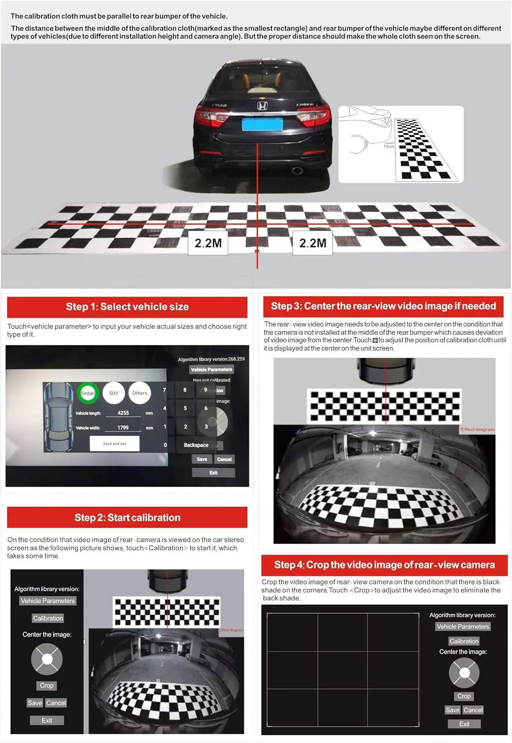 ATOTO AC-HD03LR Telecamera per Auto 720P Grandangolo 180° Visione Notturna Impermeabile LRV VSV – Compatibile solo con S8 (escl. S8 UN/PN/MS)