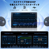 ATOTO A5LG209T 9" 2 Din ディスプレイオーディオ Androidナビ、OBD2診断機能、ワイヤレスCarPlay & Android Auto、AIカーステレオ、24バンドEQ&DSP、Wi-Fi/BT/USB、2G+32