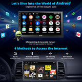 ATOTO A6G2C7PL 7" AI Double Din Car Stereo with 8-Core 4G+64G, Wireless CarPlay & Android Auto, 4G LTE, MirrorLink, Dual Bluetooth, Fully Laminated Touchscreen, 36-Band EQ, SCVC & GPS Tracking