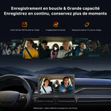 ATOTO AC-HN9CBV1 Caméra d’Habitacle Arrière (Montée à l’Avant), AHD 1080p 30fps, Vision Nocturne Starlight, Grand Angle 135°, Enregistrement en Boucle, Mode Parking, Compatible Série V10