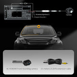 ATOTO AC-FCR04W 1080P Front Camera, 150° Wide Angle, Night Vision, Loop Recording, Supports Up to 128GB, Compatible with S8 UN/MS/PN/S8L, S8 PN only for Front-View Monitoring