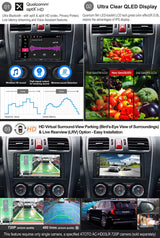 ATOTO S8G2A78UL 7" Double Din Car Stereo, Android Navigation, Wireless CarPlay & Android Auto, Dual Bluetooth with aptX HD, 4G Cellular Modem, 4GB+64GB, Gesture Control, VSV & LRV