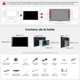 ATOTO A7G225PKL  Autoradio Android 2DIN avec écran QLED 12,5", 4G LTE/Wi-FI/Bluetooth, CarPlay et Android Auto sans Fil, Amplificateur Intégré et DSP
