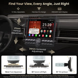 Wireless CarPlay and Android Auto Floating head unit