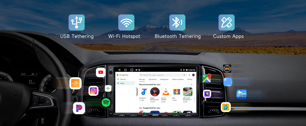 ATOTO Official Store | Premium Android Car Stereos & Wireless CarPlay