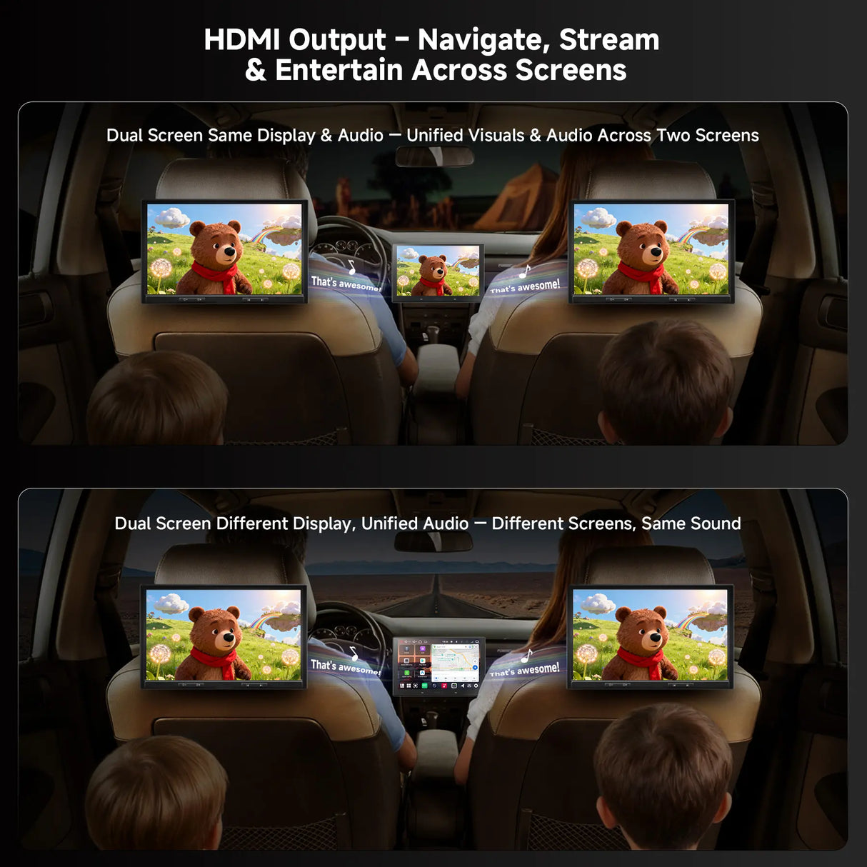 ATOTO V10G211OC 10inch Android Double Din Car Stereo, 6G+128G, Bluetooth 5.4/Wi-Fi, Wireless CarPlay&Android Auto