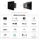 ATOTO V10G211OC 10inch Android Double Din Car Stereo, 6G+128G, Bluetooth 5.4/Wi-Fi, Wireless CarPlay&Android Auto