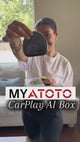 ATOTO CB6C CarPlay AI Box Adapter, Android Multimedia Magic Box with Built-in 4G LTE SIM Slot, Wireless CarPlay & Android Auto, Watch YouTube/Netflix/Disney+, 4GB+64GB, 8-Core, DriveChat AI, TF Card Support - Converts Wired to Wireless