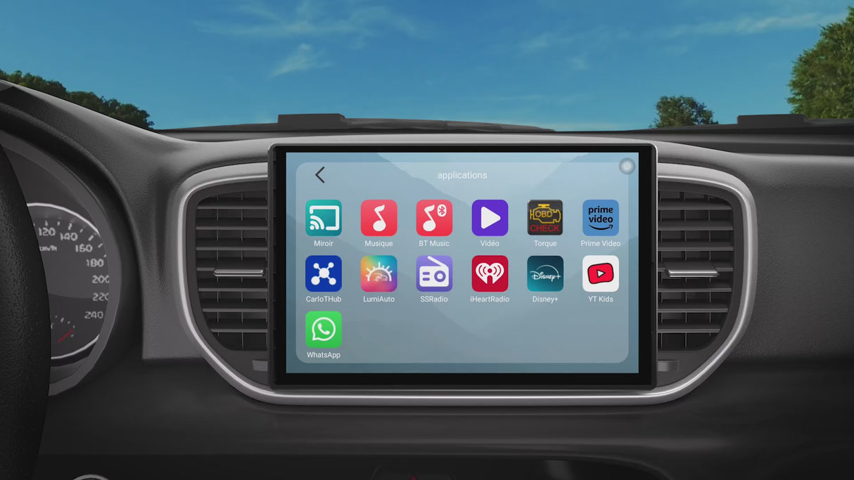 CB4A Adaptateur sans fil CarPlay 2 Go + 16 Go Magic Box