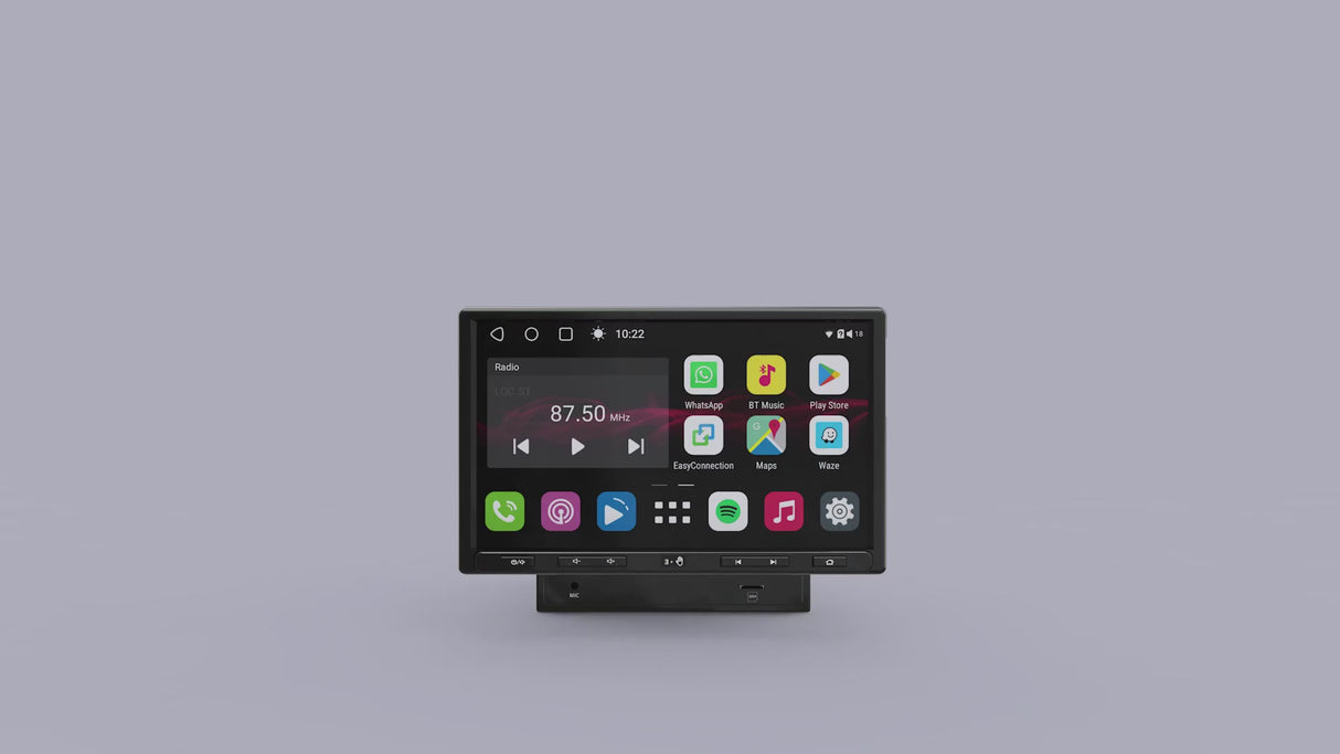 ATOTO S8G2109UP-N 10.1" QLED Car Stereo - Wireless CarPlay & Android Auto, 6GB RAM/128GB Storage, 4G LTE, Dual Bluetooth aptX HD, Virtual Surround View (VSV), Live Rear View (LRV), Gesture Control, In-Dash Multimedia Receiver