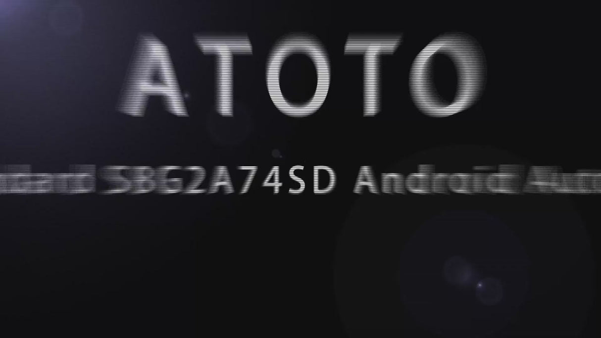 ATOTO S8G2A74SD 7-Zoll Doppel-DIN Android Autoradio mit USB-Tethering, Dual Bluetooth, HD Rückfahrkamera-Unterstützung mit LRV, Wireless CarPlay & Android Auto, IPS-Display, SCVC und mehr